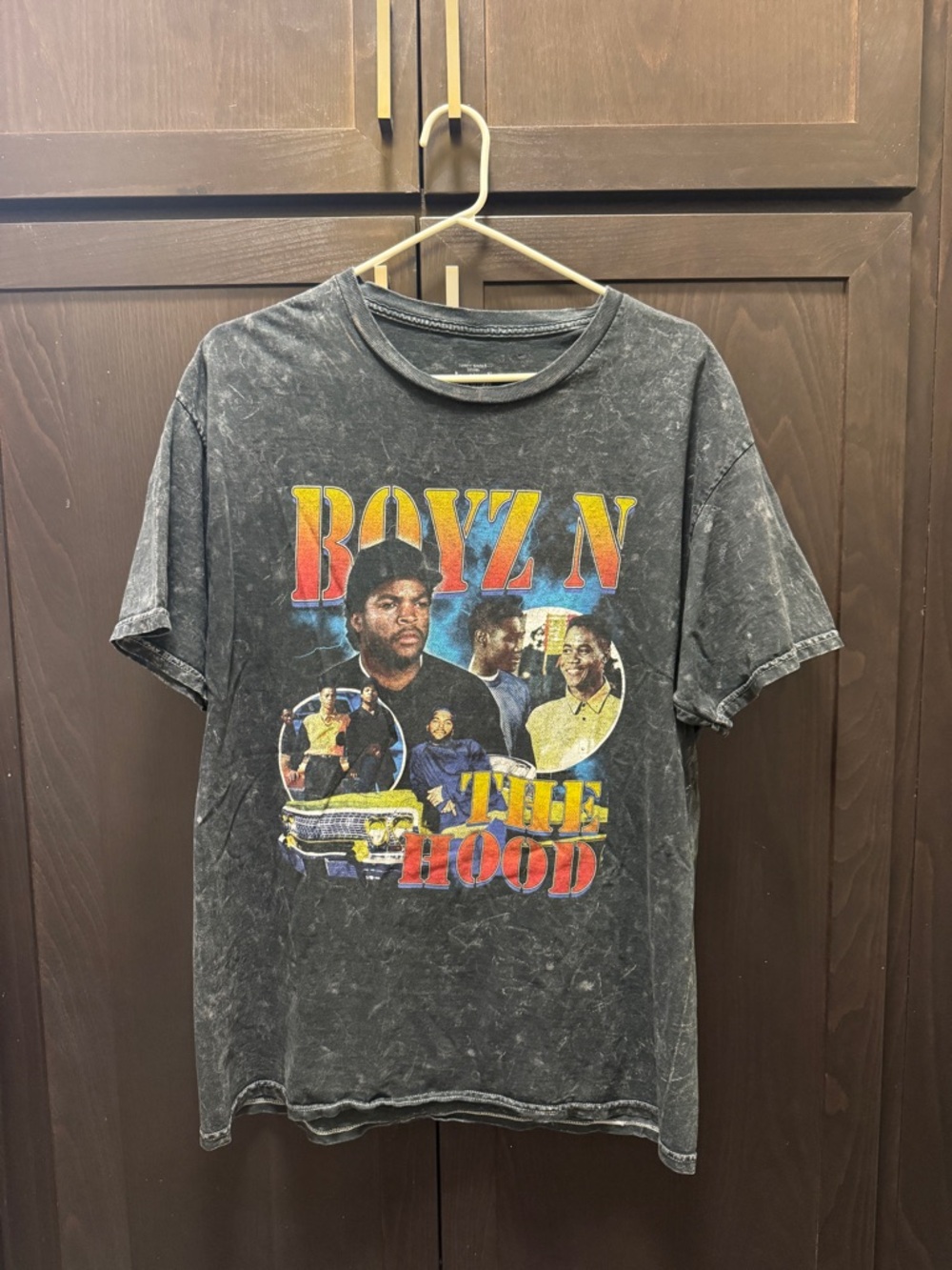 Boyz N The Hood Graphic Short Sleeve Tee - Black